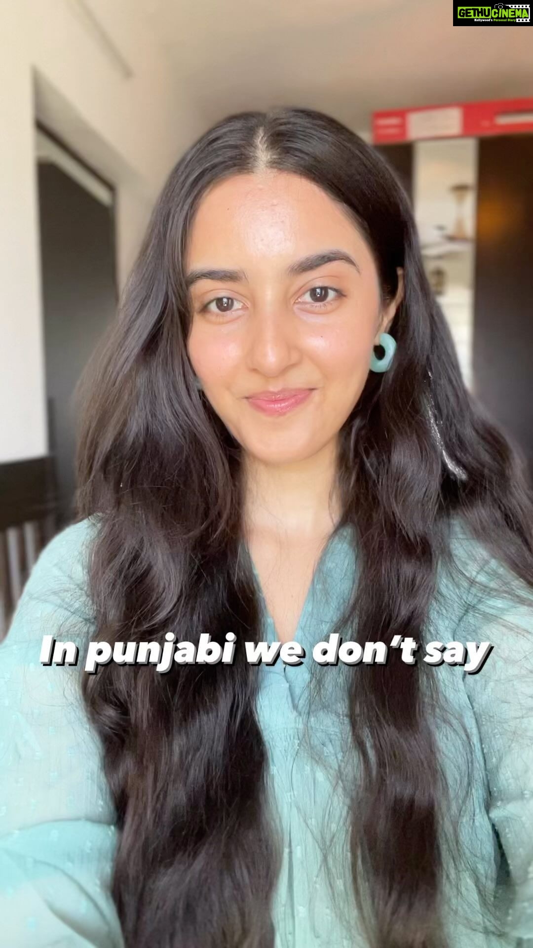 Simrat Kaur Instagram - 😂 send this to your Punjabi friends 🤣🤣🤣 #reels #punjabi #explorepage #trending Mumbai, Maharashtra