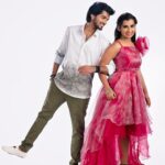 Sivaangi Krishnakumar Instagram - Its La La Heartu Nikkala Day!🕺💃🏻🕺💃🏻 Outfit @styl_chennai Styled by @ziya_hadhijath @preciba_jenifer Makeup @arupre_makeup_artist Photo @mathu_tissa