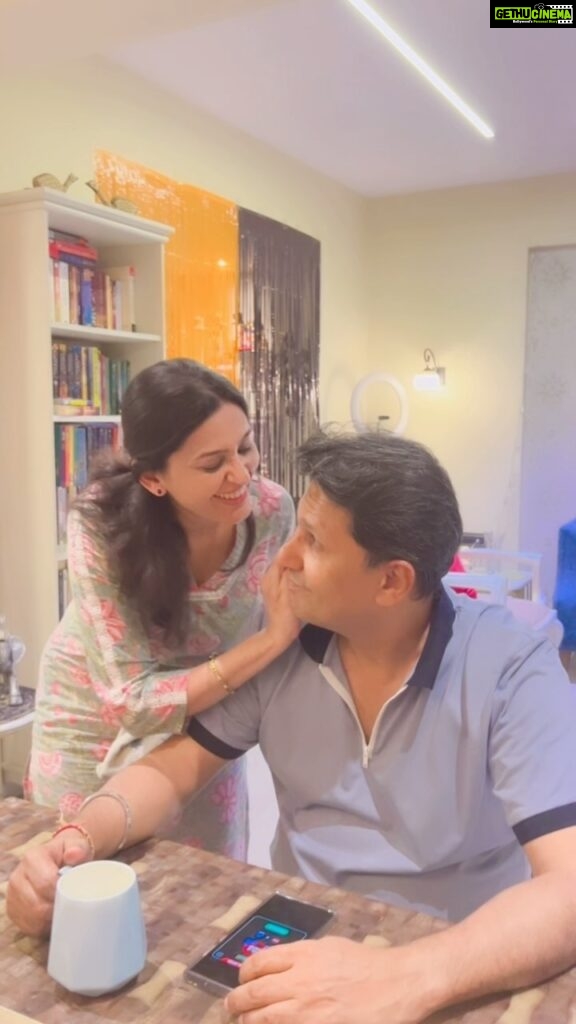 Smita Bansal Instagram - Aur pucho sawaal 😂 #husbandandwife