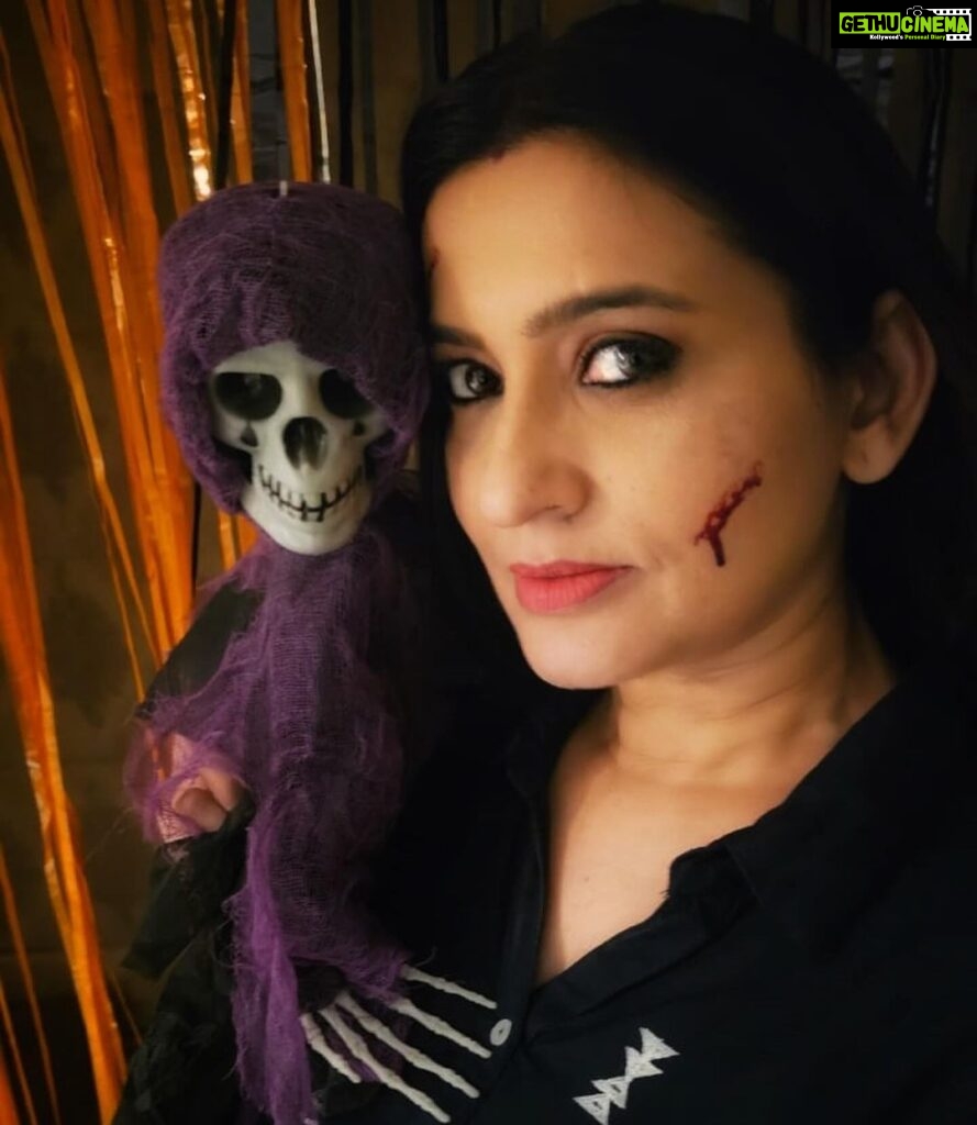 Smita Bansal Instagram - Happy Halloween. #anaagha #mummasbabygirl