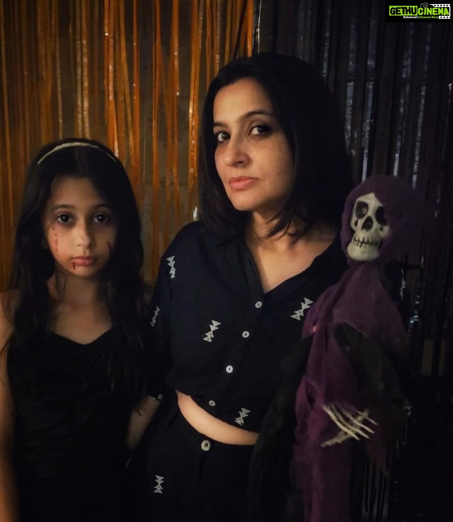 Smita Bansal Instagram - Happy Halloween. #anaagha #mummasbabygirl