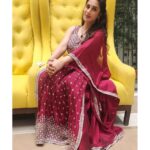 Smita Gondkar Instagram - Ready to play Dandia? . . . Outfit : @suvidhafashion Styling : @tanmay_jangam . . . #smitagondkar #smittens #happynavratri #navratri2023 #navratri #instagram