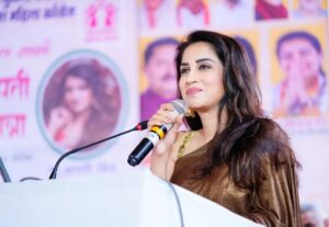 Smita Gondkar Instagram - Honoured to be a guest at Gauri Ganpati Sahitya Jatra organised by sangeeta Tiwari.. Providing a platform for (mahila bachat gat) small scale business at Congress Bhuvan pune.. Empowering women.. Best wishes
.
.
.
#smitagondkar #smittens #gauriganpatisahityajatra #womanempowerment #mahilabachatgat #pune #sangeetatiwari