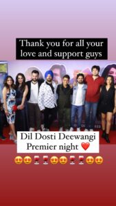 Smita Gondkar Instagram - What a crazy Night and what a mind Blogging response
Thank you so much for all your love ❤️ 
Our film “ Dil dosti Deewangi “is yours now 
Share and shower your love as much as you can 
Love you all from the bottom of my heart 
Book your tickets at your nearest cinemas now ❤️

@iamchiragpatil 
@smita.gondkar 
@tirrtha 
@durvasalokhe 

#film #cinema #marathi #nationalcinemaday #instagram #trending