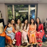 Smriti Khanna Instagram - Karva chauth special 🌙🧡 Wearing @gopivaiddesigns