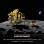 Smrity Sinha Instagram - *CHANDRAYAAN 3 - Lander VIKRAM Successfully Lands on the southern Moon 🏆* *Big Achievement for our Country ✨* *मेरा देश महान 🇮🇳* Congratulations to @narendramodi ji @isro.in And every Indian 🇮🇳