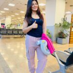 Smrity Sinha Instagram - If your WHY is stronger then your HOW becomes easier 👍 #instagood #dubaicalling #smritysinha Ahmedabad International Airport