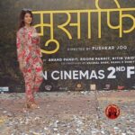 Smrity Sinha Instagram - New poster Launch "मुसाफिरा" .... सोहळ्यात सुंदर व मनमोहक लूक मध्ये यु.पी.फेम अभिनेत्री स्मृती सिन्हाची हटके झलक 😍😍😍 . #posterlaunch #trending #lezim #musafira #marathiaaplakatta #smritysinha