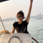 Sneha Ullal Instagram - Yesterday, I embarked on the voyage of sailing. I learned that the boat finds its course through the intricate dance of wind and water. The act of steering, while essential remained secondary when engines fall silent, leaving us in the hands of wind and water as our true navigators. 🛥️ 🚤 Experience sailing with @india_boats right here in Mumbai. #snehaullal #sailinginstagram #boatsinmumbai #booknow #anniversary #birthday #proposal #sundown #sealife Gateway of India ,Mumbai