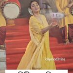 Sohini Sarkar Instagram – শুধু ভাসান নাচ নয় @sohinisarkar01 ধুনুচি নাচেও সমান পারদর্শী ।। @pantaloonsfashion #bts #shoot 🔫 
#Durgapujo2023 #TOSpotted