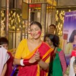 Sohini Sarkar Instagram – The sweet connections I made this year while visiting the best Pujos in Kolkata and being part of joyous Sindur Khela rituals!
#Cadburycelebrations #Celebrationshuru  #Pujocelebration #DurgaPujo2023
#SindoorKhela