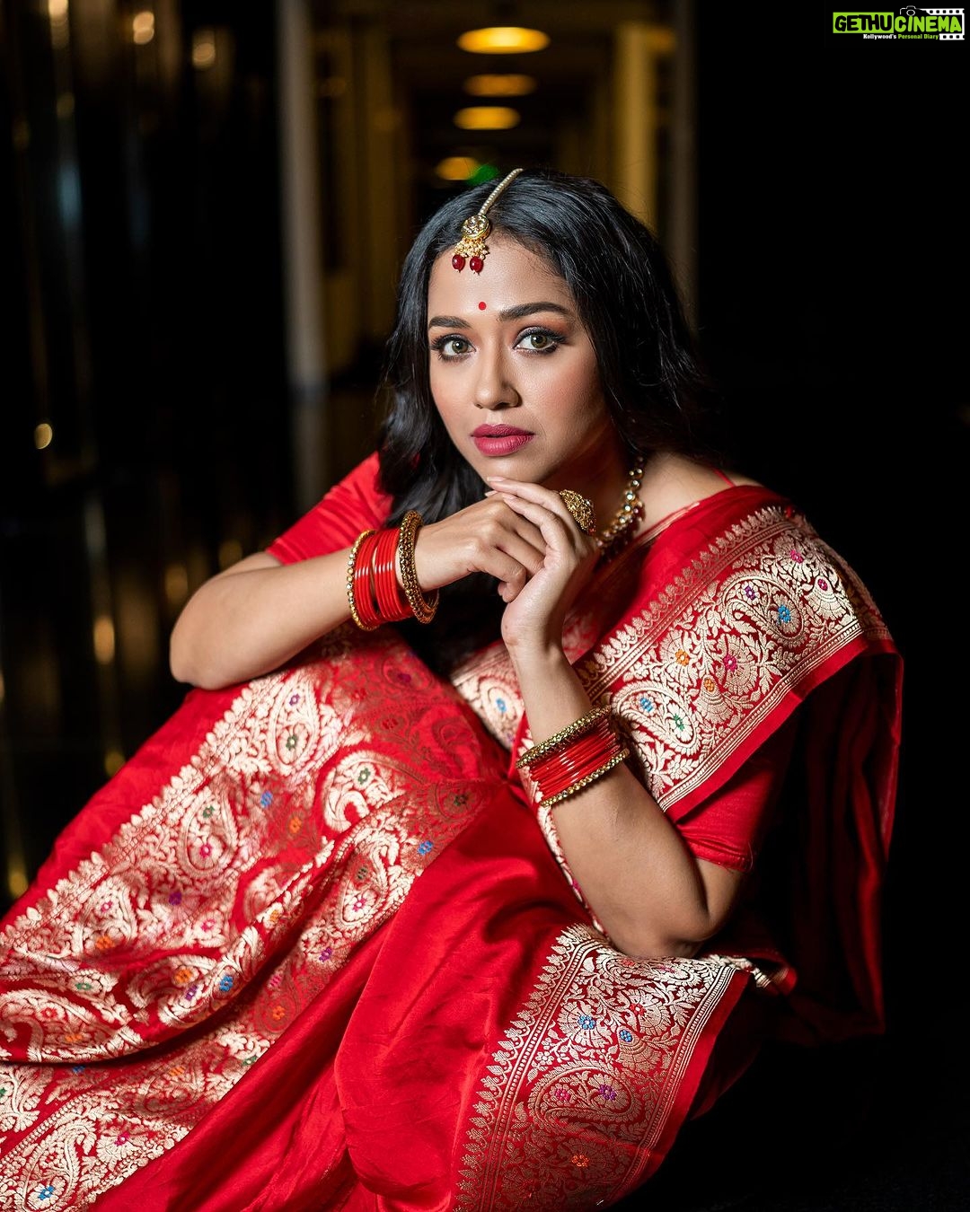 Sohini Sarkar Instagram - লক্ষ্মী পুজো স্পেশাল ❤️