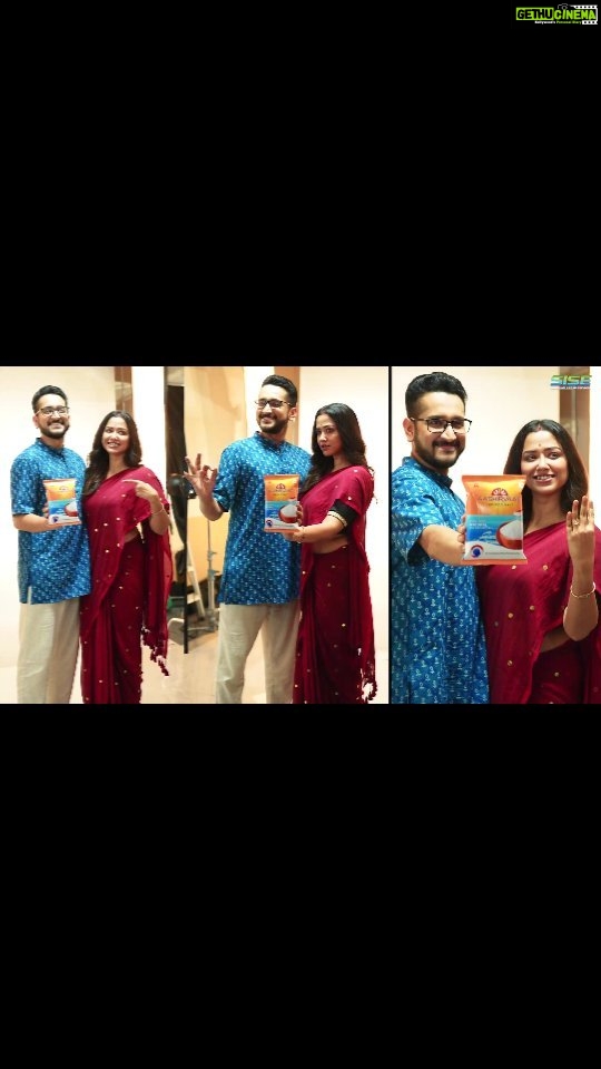 Sohini Sarkar Instagram - What really happens behind the scenes!! Check out the fun we had while shooting the @aashirvaad video with our stars @parambratachattopadhyay and @sohinisarkar01 #SISE is proud to bring about this collaboration . . . #parambrata #sohini