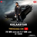 Sonakshi Sinha Instagram - With a whopping 20 Million Views and 3.7 Million Likes in just 7 hours, #Kalaastar ft. #YoYoHoneySingh and #AsliSona from #Honey3.0 is trending at #1 on #YouTube🔥🎶 #ZeeMusicOriginals @yoyohoneysingh @aslisona @rdmmedia @bass.yogi @ronyajnali @gill_machhrai @jonas.s.beck @itsrdm @yyhitro28 @indo662 @anuragbedii @frogalisedproductions