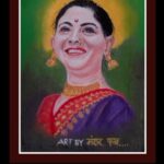 Sonalee Kulkarni Instagram – ❤❤
#sonaleekulkarni 
#art 
#rangoliart #potraitrangoli 
#potrait #rangoli