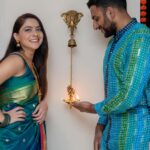 Sonalee Kulkarni Instagram – Happy Diwali 🪔 

#sonaleekulkarni #kunalbenodekar #diwali2023 #happydiwali #diwali Dubai, United Arab Emirates