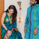 Sonalee Kulkarni Instagram – Happy Diwali 🪔 

#sonaleekulkarni #kunalbenodekar #diwali2023 #happydiwali #diwali Dubai, United Arab Emirates