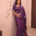 Sonalee Kulkarni Instagram – The dressing up season is here and
I’m wrapped in this beautiful purple
Sari with love by @ranreet_official 💜
Photography @jiten_03 💜
#sonaleekulkarni #purple #silk #sari #love #marathimulgi #diwali #festival Mumbai – मुंबई