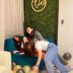 Sonalee Kulkarni Instagram - The 3 of us are Celebrating our friendship along with the 4th anniversary of @dermavilla01 🤪🤪🤪🤪 #happyanniversary #dermavilla Dermavilla