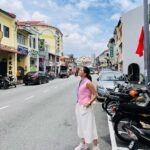 Sonalee Kulkarni Instagram - New episode in my #travelogue series of #malayasia coming soon on my @youtube channel SUBSCRIBE now! Outfit by @aciddresses styled by @sshorewala This is a tour of #Penang island’s #georgetown 😇 #malaysia #sonaleekulkarni #traveller #travel #storyteller #travelphotography Penang Street Art: Little Children on a Bicycle