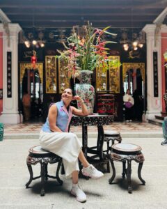 Sonalee Kulkarni Instagram - New episode in my #travelogue series of #malayasia coming soon on my @youtube channel SUBSCRIBE now! Outfit by @aciddresses styled by @sshorewala This is a tour of #Penang island’s #georgetown 😇 #malaysia #sonaleekulkarni #traveller #travel #storyteller #travelphotography Penang Street Art: Little Children on a Bicycle
