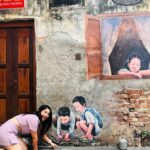 Sonalee Kulkarni Instagram - Showcasing some #graffiti #streetart #artworks of the street in #kualalumpur #malayasia and this chic outfit by @aciddresses styled by @sshorewala TRAVELOGUE is OUT now LINK in BIO #sonaleekulkarni #malaysia tour! @youtube @youtubeindia #youtube Pik Wah Cafe 碧华楼 - 茨厂街 Petaling Street