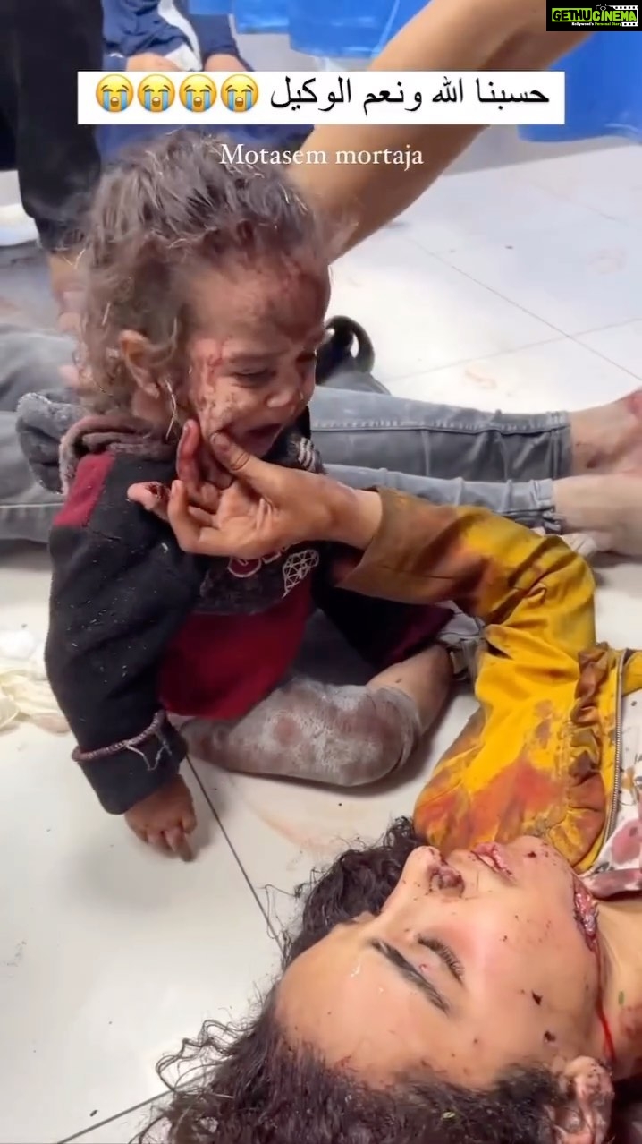 Sonia Mann Instagram - 😭😭😭😭😭😭😣 Please Stop The war on Children 😭 Humanity First 🙏😭 There is no Bad Religion There are only Bad People #freepalestine #stopthewaronchildren