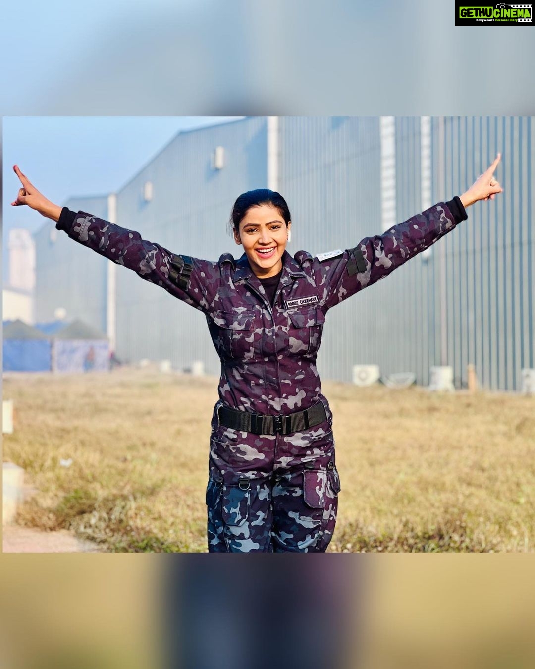 Soniya Bansal Instagram - Two stars on my shoulder are better than millions in the sky. We live by chance, We love by choice, We kill by profession.