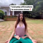 Sonnalli Seygall Instagram - Our thoughts create our life. And our subconscious is the most susceptible just when we are waking up or when we are going to sleep. So when we plant an affirmation at that time it’s the most effective! Repeating it through the day or whenever you are stressed or feeling low, are also great ways of changing your thought to create the reality you want! Try it. It definitely changed my life 😀 #affirmations #wellnessjourney #mentalhealth #destress #stressmanagement #yogawithsonnalli #yogajourney #positivethoughts #thoughtscreatereality