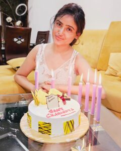 Sony Charishta Instagram - #birthdaywishes 🎂🌹🙏🙏blessed 🌹🌹💛💚💙.
.
.
.
.
.
.
.

@imdb_in#explorepage✨ #explore #actress #socialmedia #explorepage #print #google #cake
