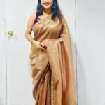 Soumitrisha Kundu Instagram – 🤎Shubho sharodiya!
styled by @rabhisek ✨