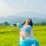 Soumitrisha Kundu Instagram - let us live like flowers wild and beautiful & drenched in sun!🦋🤍🩵 #soumitrisha