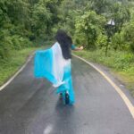 Soumitrisha Kundu Instagram - Tag a rain lover!🩵🦋🤍