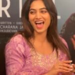 Spandana Palli Instagram - The trial my next 🎥 which is very close to my heart ❤️ thankyou each and everyone for making my day so special 💃🏼 soon 🔜 in theatres🌈