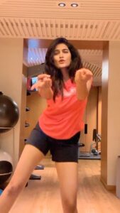 Spandana Palli Instagram - Hahaha 😝 following the trend 😍