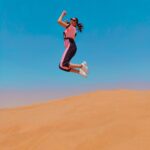 Spandana Palli Instagram - Up above the sky ♥️ Dubai Desert Safari
