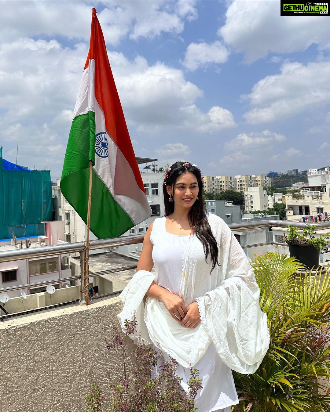 Spandana Palli Instagram - happy independence day 🇮🇳 India