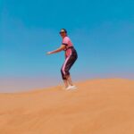 Spandana Palli Instagram - Up above the sky ♥️ Dubai Desert Safari