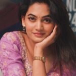 Spandana Palli Instagram - The trial 🌷 thankyou @urstruelynithin for beautiful clicks 🎉