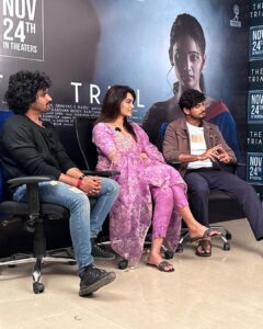 Spandana Palli Instagram - The trial 🌷  thankyou @urstruelynithin  for beautiful clicks 🎉
