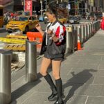 Spandana Palli Instagram - 💃🏼because it’s beautiful 🌷 Times Square, New York City