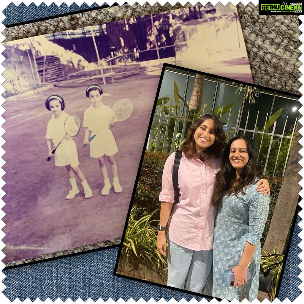 Spruha Joshi Instagram - Three and a half to thirty three and a half. @anwitabhure @rucha.23 #spruhajoshi #bestfriends #childhoodmemories #childhoodfriends #marathiactors #movies #theatre #actorslife #marathitelevision #explorepage