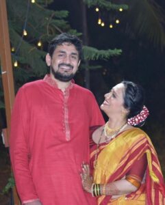 Spruha Joshi Instagram - First Impression Matters?

I met my husband when I was in college running a student-driven section of the Marathi newspaper- Loksatta.

He was initially a senior in that team & later the intern with Indian Express who lead our team.

As it happened, we judged each other on the usage of language &  many other aspects.😂

In one of the campaigns that I anchored for the same newspaper, we realised that our judgements were wrong and that we both were not as bad as we thought we were. 😃

And then, as they say, things were happily ever after!

Happy B'day Varad, from the first impression to now having ever lasting impression for a lifetime. 😇

#spruhajoshi #writer #poet #art #artist #indianartist #marathimovie #marathiindustry #anniversary #birthday #birthdaywishes #birthdaypost