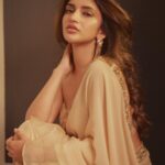 Sreeleela Instagram - Unsaid words, understood hearts ✨ . . . . . . . . Styled by - @ashwin_ash1 & @hassankhan_3 Style team - @avinash_kajjam Outfit - @shyamalbhumika @quirkbrandconsulting Jewellery- @lovisajewellery Make up @deepikakarnanimakeovers Dressman - @johnmarkgari Shot by - @arifminhaz