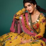 Sreeleela Instagram - Allowing myself to be who I truly am ✨ . . . . . . Styled by - @ashwin_ash1 & @hassankhan_3 Style team - @avinash_kajjam Outfit - @mahimamahajanofficial Jewelry- @houseofqc Shot by - @pranav.foto Makeup by- @Deepikakarnanimakeovers Hair by- @koduruamarnath