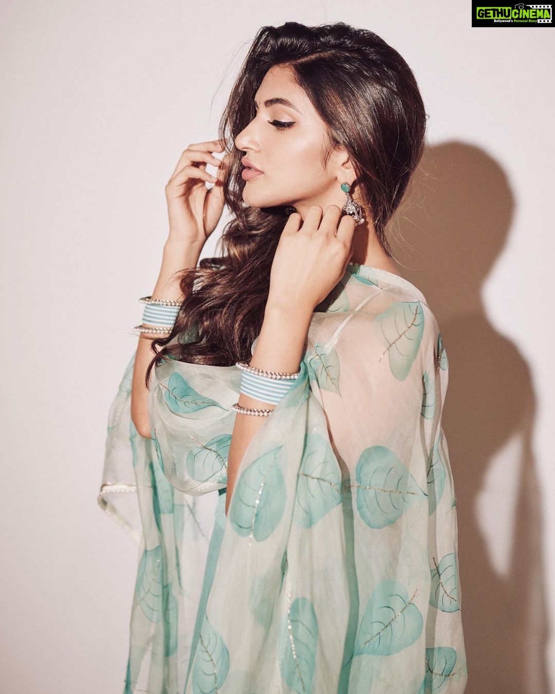 Sreeleela Instagram - The cameras eyes make me shy 🤠. . . . . Outfit @rang_by_shilpa Styled by @ashwin_ash1 @hassankhan_3 Style team @avinash_kajjam Jewelry- @shopriyaaofficial Clicked by @arifminhaz Makeup By- @Deepikakarnanimakeovers Hair by @priyankaarora22