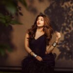 Sreeleela Instagram - When you don’t know what to wear the knack is wear black ✨ . . . . . . . . Styled by @rashmitathapa Wearing @tanva_by_deepika Jewellery @karnikajewelshyd Makeup @makeupartist_arti Hair @tejisinghofficial Shot by @puchi.photography Styling team @tedhimedhi