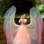 Sri Satya Instagram - 🦋 . . Outfit @amulyakrishnacoutureofficial ❤️ Vc @its_me_anwarhussain Edit @pellipusthakam.in