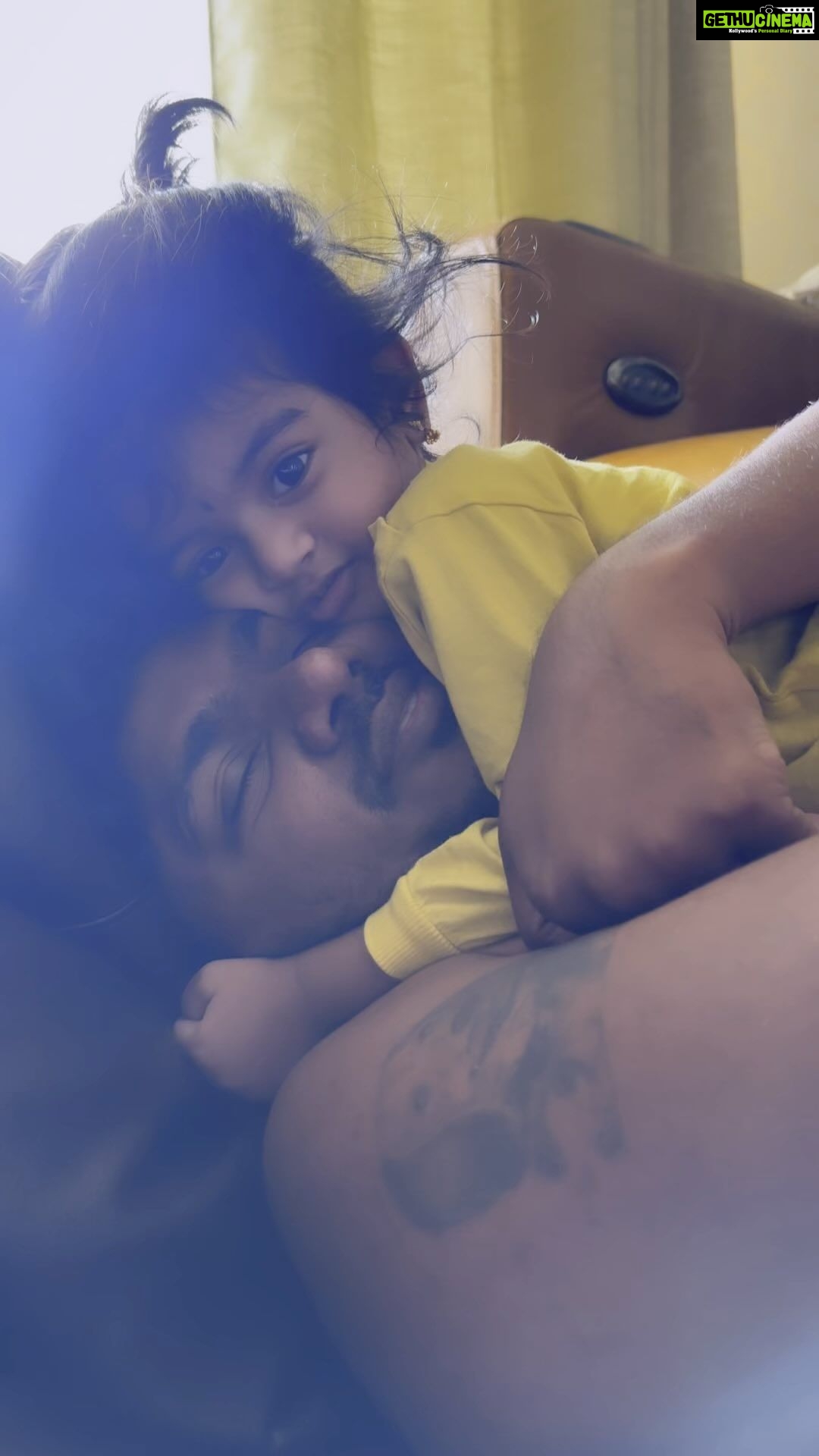 Sridevi Ashok Instagram - Daddy’s girl ❤️🫶☺️ @ashok_chintala @srideviashok_official