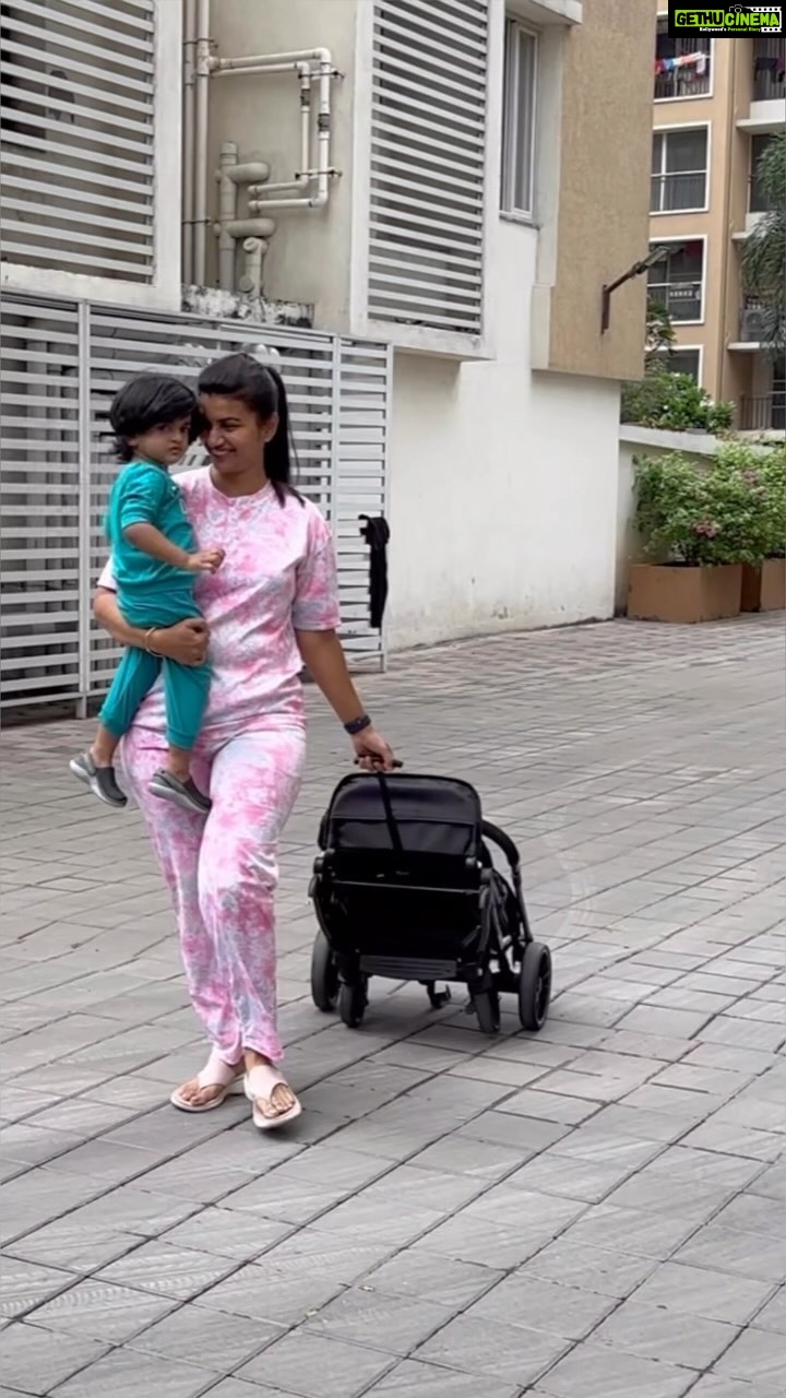 Sridevi Ashok Instagram - Happiness is exploring the world with your baby Embrace the joy of playful moments with the @luvlap.in Alpha Stroller. Create lasting memories and cherish every precious laugh. 😄❤️